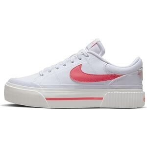 NWT Nike Women's Platform Track Shoes White Coral 102 Size 6.5 US